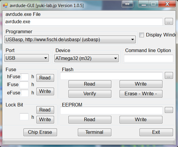 avr usbasp programator