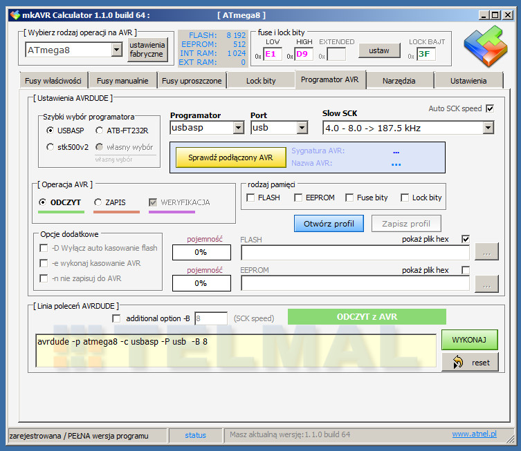 programator usbasp